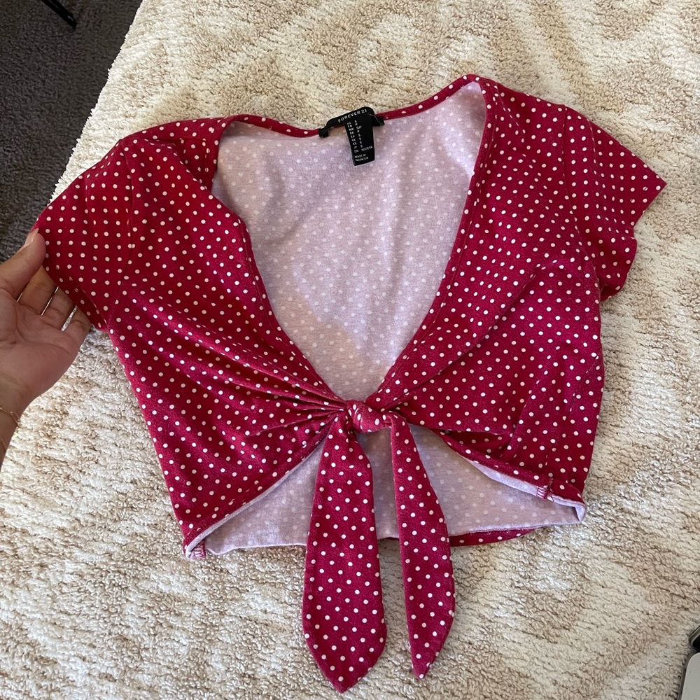 Forever 21 cropped t
